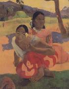 Paul Gauguin When will you Marry (mk07) oil